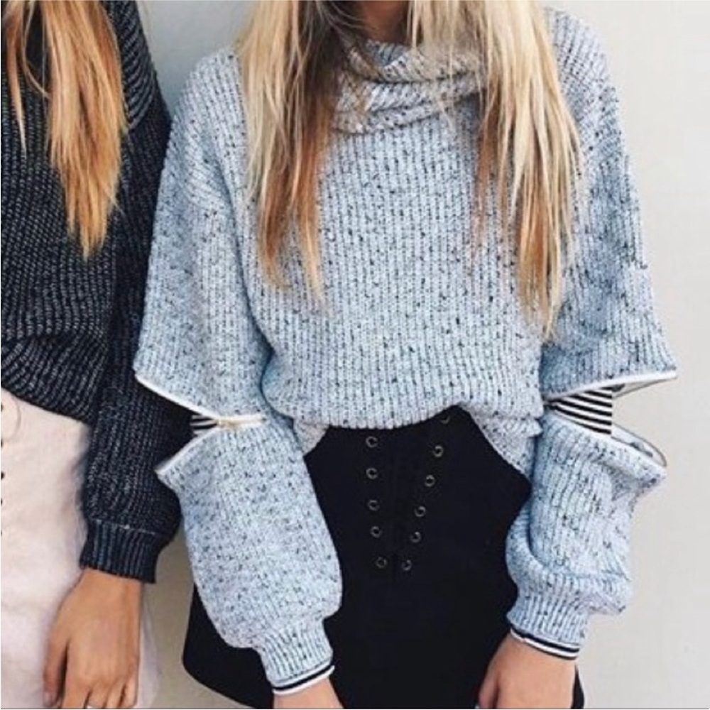 LF Cowl Neck Sweater